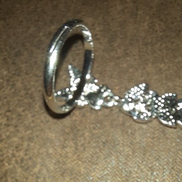 Hand & finger Bracelet like new rhinestones adjustable - Picture 6 of 11